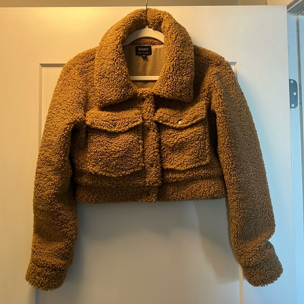 Bardot cropped jacket